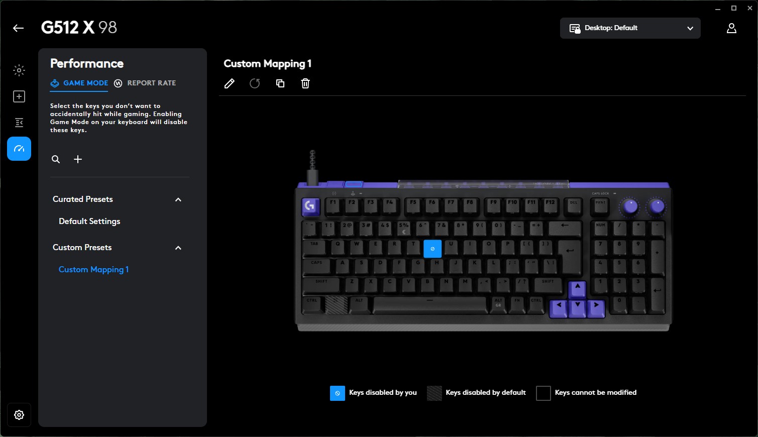 המקלדת Logitech G512 X 98. צילום: ג׳ירפה