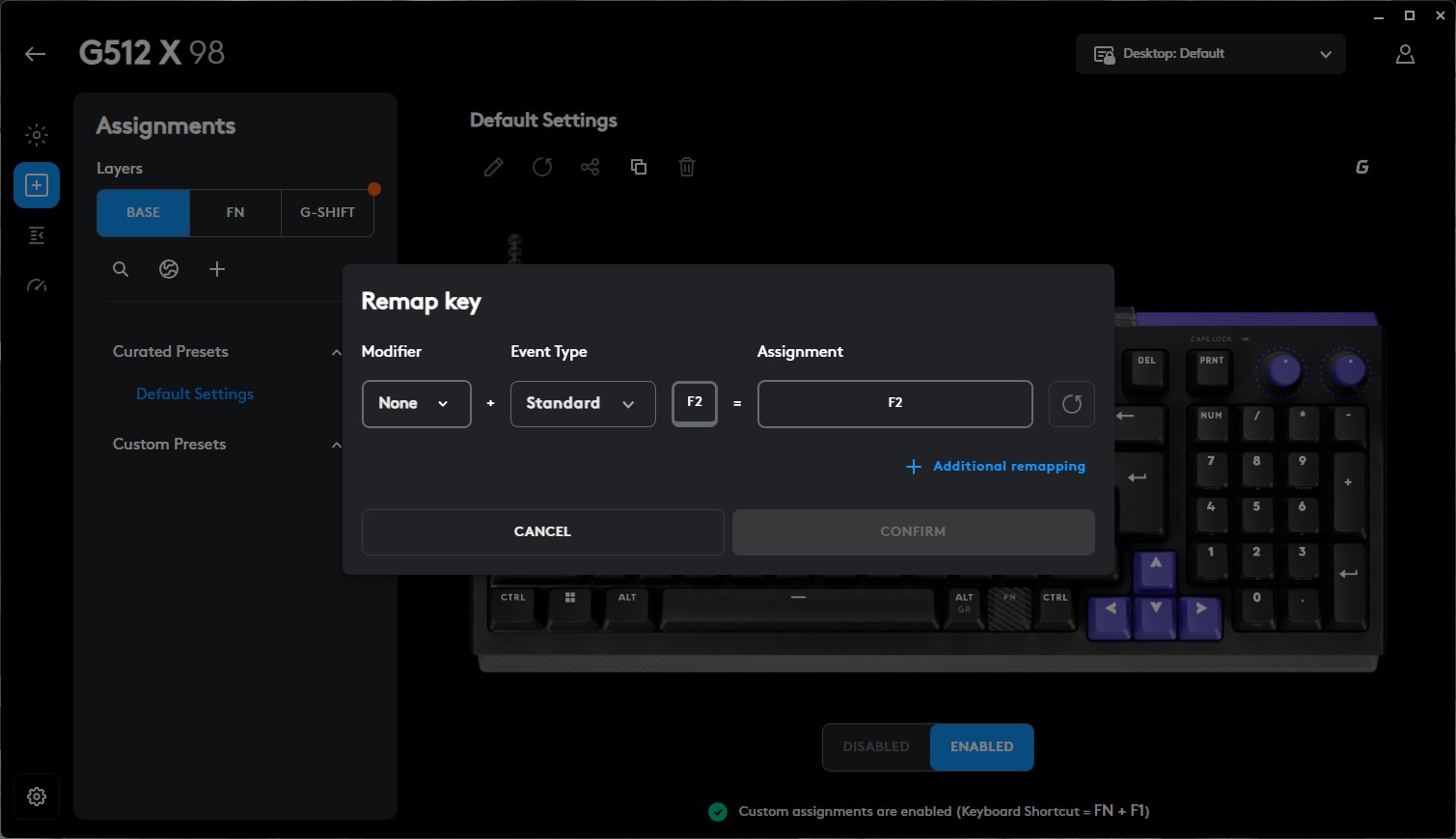המקלדת Logitech G512 X 98. צילום: ג׳ירפה