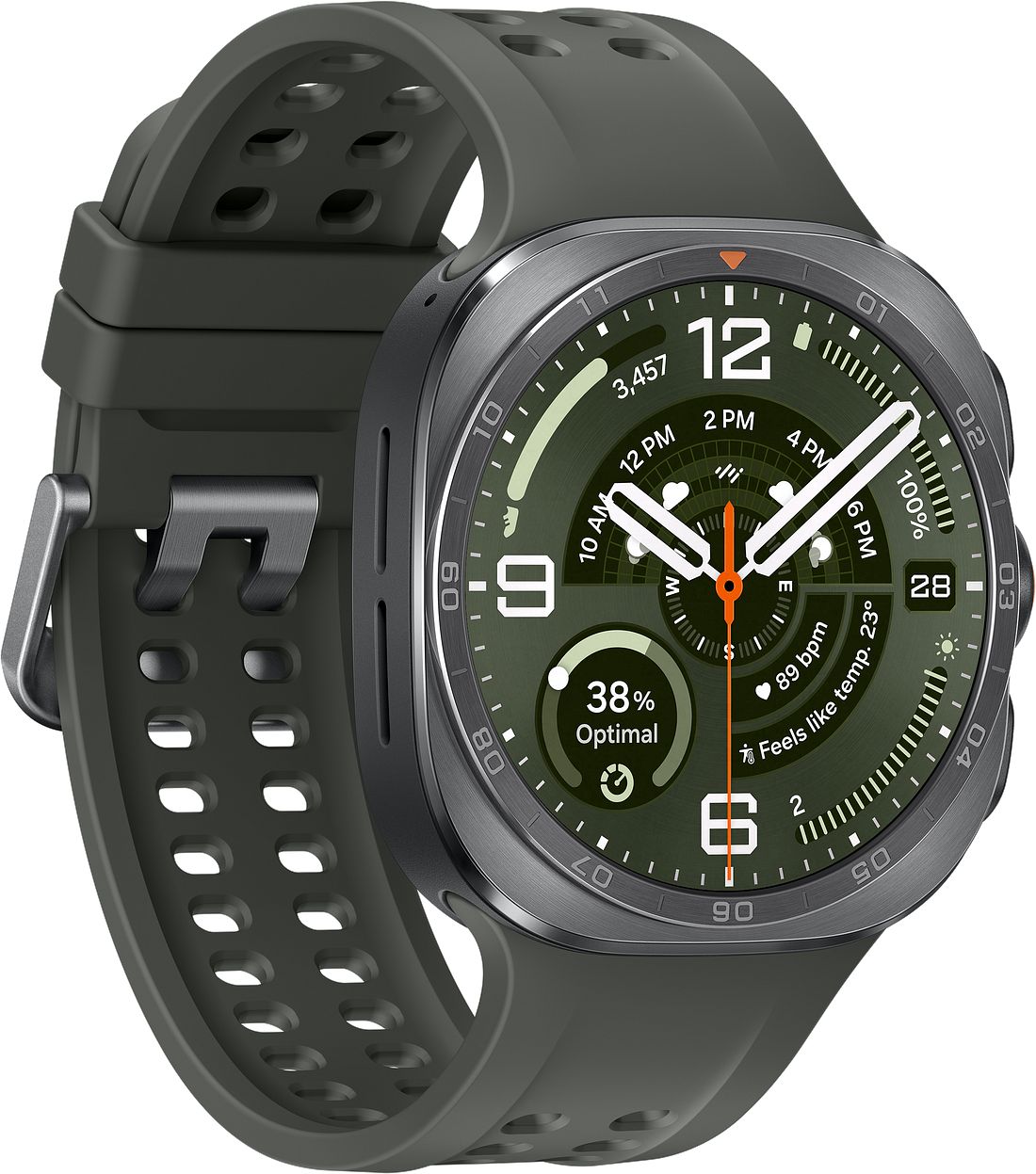 תמונת הדמייה של השעון Samsung Galaxy Watch Ultra 2. מקור: Evan Blass