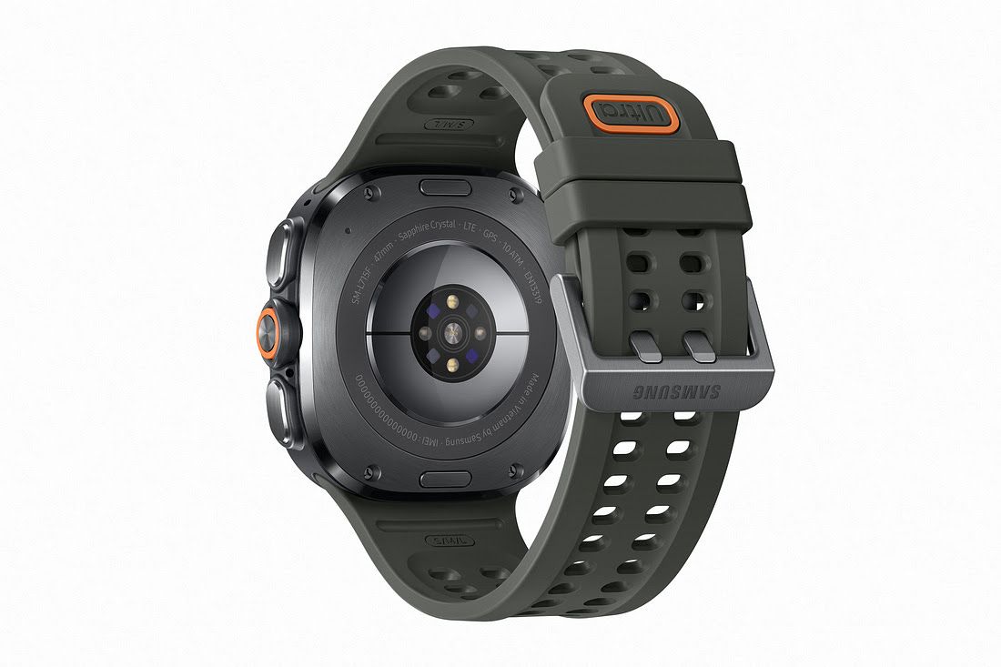 תמונת הדמייה של השעון Samsung Galaxy Watch Ultra 2. מקור: Evan Blass