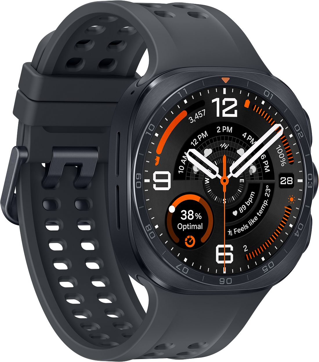 תמונת הדמייה של השעון Samsung Galaxy Watch Ultra 2. מקור: Evan Blass
