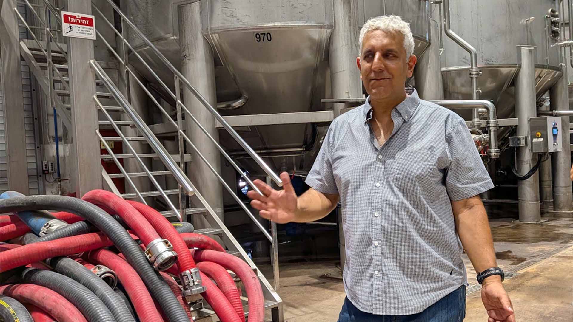 יפתח פרץ, יינן ראשי יקבי כרמל. צילום: שי שגב