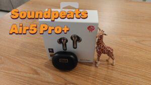 האוזניות +Soundpeats Air5 Pro. צילום: ג׳ירפה