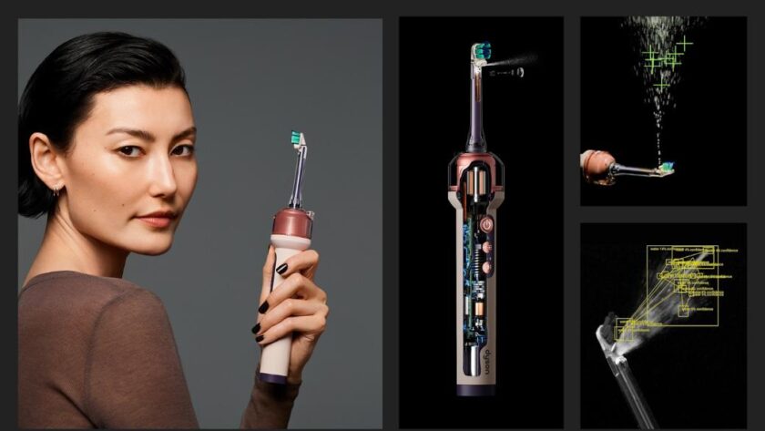 מברשת השינים Dyson CameraJet. מקור: Dyson