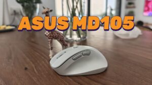 העכבר ASUS MD105. צילום: ג׳ירפה