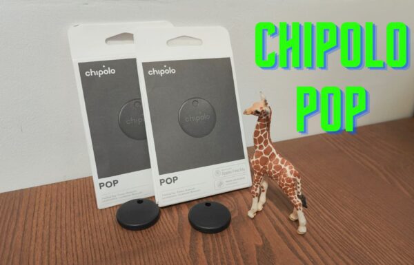 ג'ירפה מבקרת: תג איתור Chipolo POP – רוקד על שתי חתונות